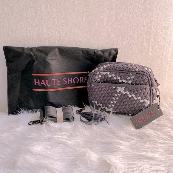 NWT Haute Shore Ariel Shadow Charcoal Crossbody Bag - Picture 3 of 8